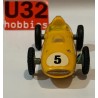 SLOT CAR WRENN FORMULA 152 RC1 FERRARI 256 -5 F1 1963 YELLOW