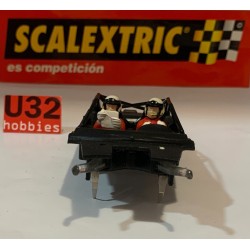 SLOT CAR SCX SCALEXTRIC  INTERIOR COPKIT FORD FOCUS WRC  REF 6058