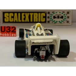 SLOT CAR SCX SCALEXTRIC EXIN 4059 LOTUS 79 MK VI -9  MARTINI M.ANDRETTI BLANCO