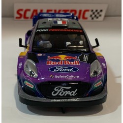 SLOT CAR SCALEXTRIC ADVANCE E10451S300 FORD PUMA WRC- 19 RALLY S.LOEB-L.GALMICHE