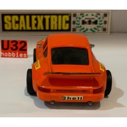 SLOT CAR SCX SCALEXTRIC EXIN 4051 PORSCHE 911 CARRERA -42 FITZPATRICK NARANJA