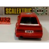 SLOT CAR SCX SCALEXTRIC EXIN 8323 BMW M3 E30 -28 SCHWEPPES ROJO