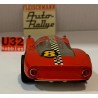 SLOT CAR FLEISCHMANN AUTO RALLYE 3220  PORSCHE CARRERA 6 -8 ROJO