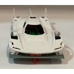 SLOT CAR SCALEAUTO SC-6377 CADILLAC V-LMH HYPERCAR ANGLEWINDER WHITE RACING KIT