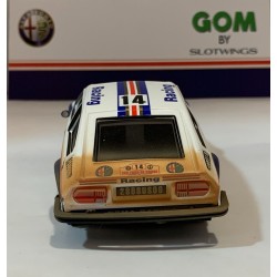 SLOT CAR SLOTWINGS GOM G003AR ALFA ROMEO GTV -14 TOUR CORSE LOUBET EFECTO BARRO