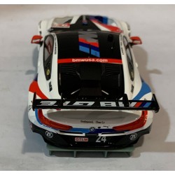 SLOT CAR SCALEAUTO SC-6361R BMW M8 -24 DAYTONA 2019 EDWARDS-KROHN-ZANARDI