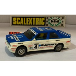 SLOT CAR SCX SCALEXTRIC EXIN 8339 BMW M3 E30 -4 BLAUPUNKT  PEP BASAS