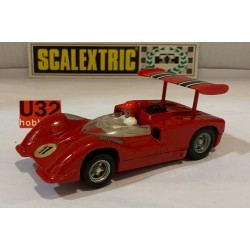 SLOT CAR SCX SCALEXTRIC EXIN C-40 CHAPARRAL GT -17 ROJO