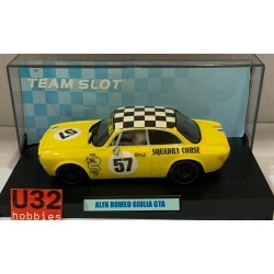 SLOT CAR TEAM SLOT 11103 ALFA ROMEO GIULIA GTA -57 SQUADRA CORSE