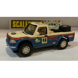 SLOT CAR FORD PICK UP -46 TOTAL PARIS DAKAR ARTESANAL CHASIS EXIN TT