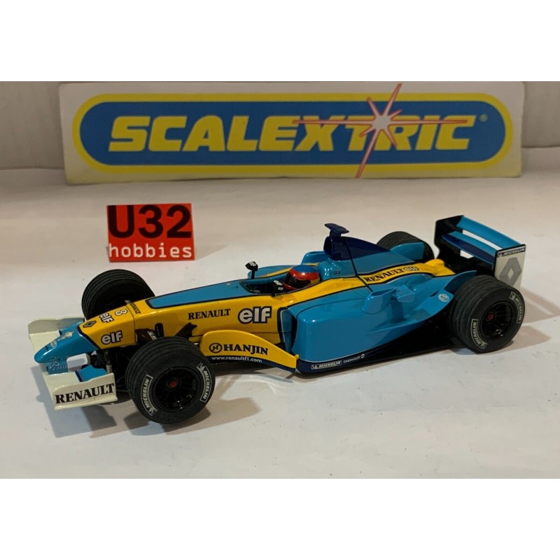 SLOT CAR SCX SCALEXTRIC C2398 RENAULT R23 -8 F1 FERNANDO ALONSO