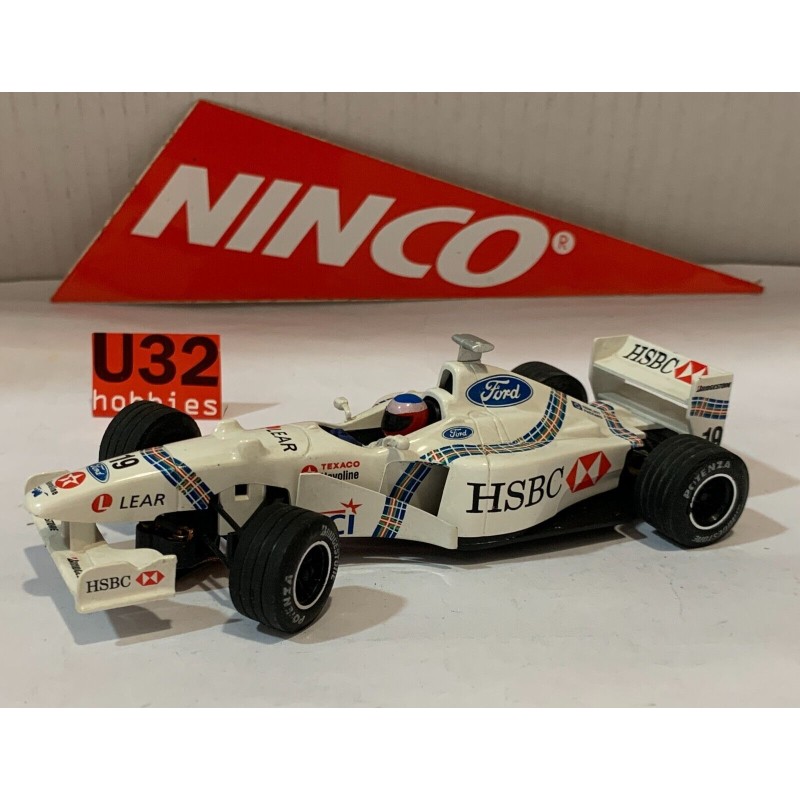 SLOT CAR NINCO 50186 STEWART SF02 -19 F1 1998 J.MAGNUSSEN