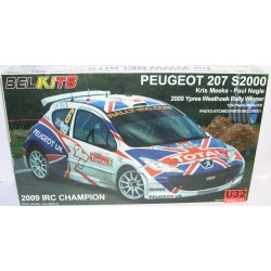 KIT BELKITS BEL-001 1:24 PEUGEOT 207 S2000 IRC CHAMPION'09 KRIS MEEKE PAUL NAGLE