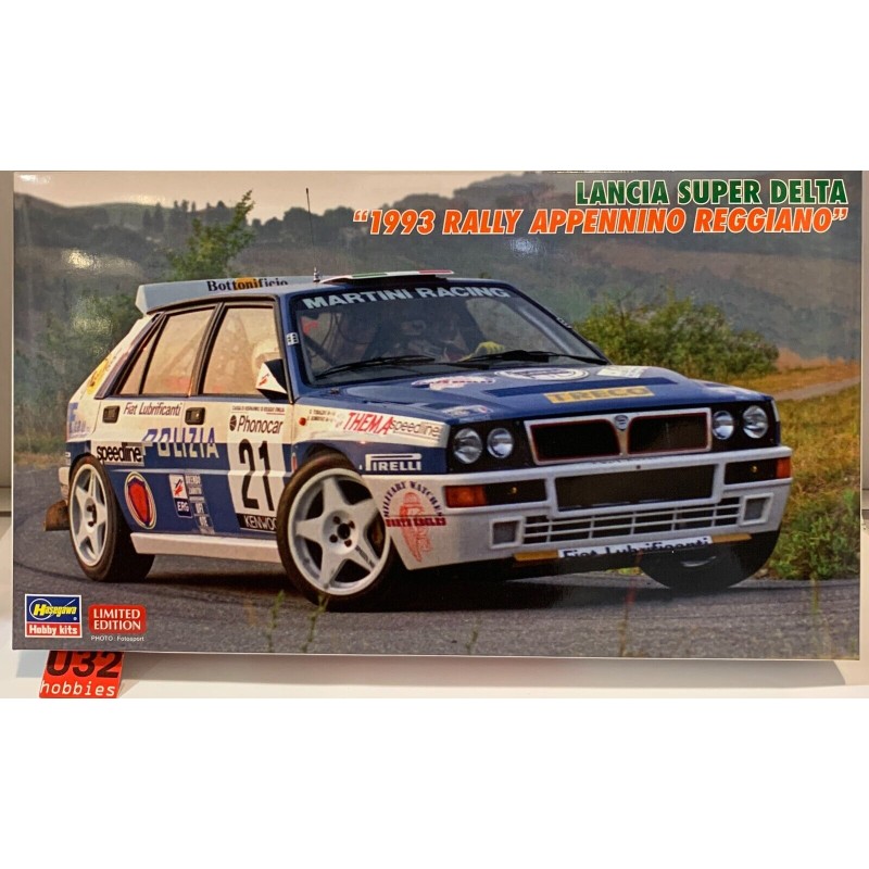 HASEGAWA 20648 KIT 1/24 LANCIA SUPER DELTA HF INTEGRALE 1993 RALLY APPENINO