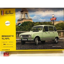 HELLER 80759 KIT 1/24 RENAULT  4 TL/GTL