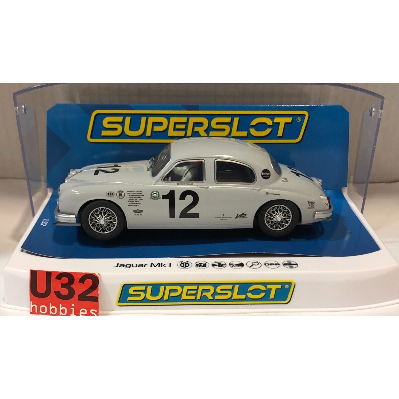 SLOT CAR SCX SUPERSLOT H4419 JAGUAR MKI -12 BUY I GOODWOOD 2021  SCALEXTRIC UK