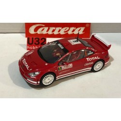 SLOT CAR CARRERA EVOLUTION 25731 PEUGEOT 307 WRC -5 RALLY MONTE CARLO M.GRONHOLM