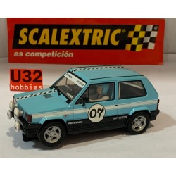 SLOT CAR SCX SCALEXTRIC 6241 SEAT PANDA 45 -07 CLUB SCALEXTRIC 2007 LTED.EDITION