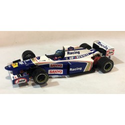 SLOT CAR SCALEAUTO SC-6303 WILLIAMS RENAULT FW18 -5 F1  RACING 1995 DAMON HILL