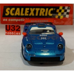 SLOT CAR SCX SCALEXTRIC 6043 PORSCHE 911 GT1  CLUB SCALEXTRIC 2000 LTED.EDITION