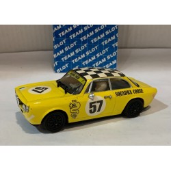 SLOT CAR TEAM SLOT 11103 ALFA ROMEO GIULIA GTA -57 SQUADRA CORSE