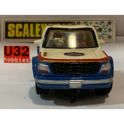 SLOT CAR FORD PICK UP -46 TOTAL PARIS DAKAR ARTESANAL CHASIS EXIN TT