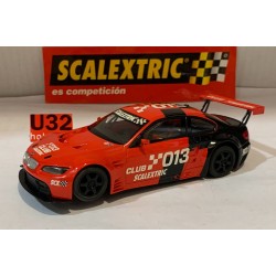 SLOT CAR SCX SCALEXTRIC A10123S300 BMW M3 GT2 CLUB SCALEXTRIC 2013 LTED.EDITION