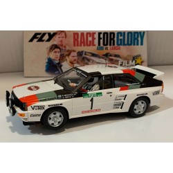 SLOT CAR FLY E2084 AUDI QUATTRO A2 -1 H.MIKKOLA-A.HERTZ FILM SERIES 2024