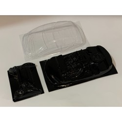 SCALEAUTO SC-7910 INTERIOR PEUGEOT 207 WRC ALIGERADO + CRISTAL LEXAN 1/24