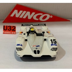 SLOT CAR NINCO 50208 BMW V12 -15 LMR 1999 DELL