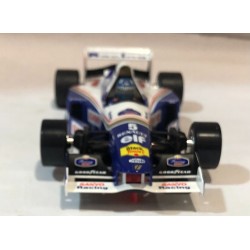 SLOT CAR SCALEAUTO SC-6303 WILLIAMS RENAULT FW18 -5 F1  RACING 1995 DAMON HILL