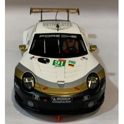 SLOT CAR SCALEAUTO SC-6293R PORSCHE 991.2 RSR GT3 -9I LE MANS 2019 LIETZ-BRUNI