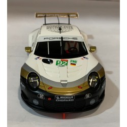 SLOT CAR SCALEAUTO SC-6294R PORSCHE 991.2 RSR GT3 -92 LE MANS 2019 M.CHRISTENSEN