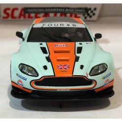 SLOT CAR SCX SCALEXTRIC U10428S300 ASTON MARTIN VANTAGE GT3 -3 GULF