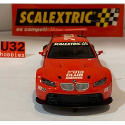 SLOT CAR SCX SCALEXTRIC A10123S300 BMW M3 GT2 CLUB SCALEXTRIC 2013 LTED.EDITION