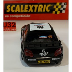 SLOT CAR SCX SCALEXTRIC  6300 SUBARU IMPREZA WRC -46 VALENTINO ROSSI