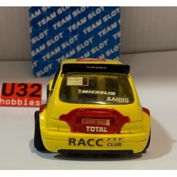 SLOT CAR TEAM SLOT CITROEN SAXO 1600 DANI SOLA-D.MORENO SIN MOTOR Y GUIA