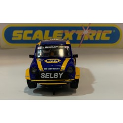 SLOT CAR SUPERSLOT H4414 MINI COOPER MIGLIA -18 NAPA LEWYS SELBY SCALEXTRIC UK