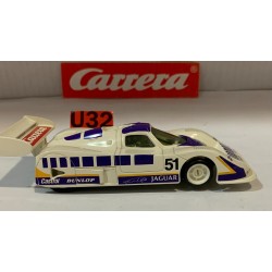 SLOT CAR CARRERA PROFI 71434 JAGUAR XJR-8 -51 SKY DRIVER CASTROL