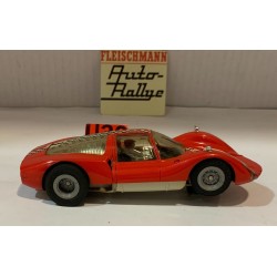 SLOT CAR FLEISCHMANN AUTO RALLYE 3220  PORSCHE CARRERA 6 -7 ROJO