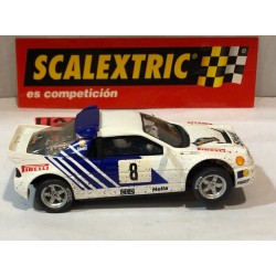 SLOT CAR SCX SCALEXTRIC ALTAYA RALLY MITICOS FORD RS200 -8 K.GRUNDELL-B.MELANDER