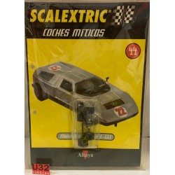 SLOT CAR SCALEXTRIC ALTAYA COCHES MITICOS MERCEDES WANKEL C111 -22 4 FASCICULOS