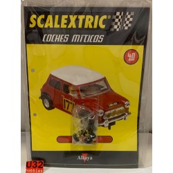 SLOT CAR SCX SCALEXTRIC ALTAYA COCHES MITICOS MINI COOPER -177 EN 4 FASCICULOS