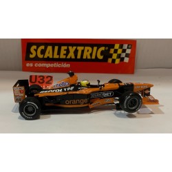 SCALEXTRIC ARROWS F1  -18  ORANGE 2000 P.DE LA ROSA  LIMITED.FIRMADO