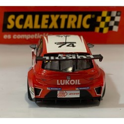 SLOT CAR SCX SCALEXTRIC A10223S300 SEAT LEON TCR -74 LUKOIL ORIOLA