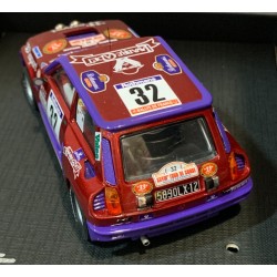 SCALEXTRIC PASSION SP045 RENAULT 5 TURBO -32 TOUR DE CORSE 1984 AURIOL-OCCELLI