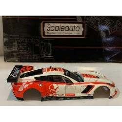 SLOT CAR SCALEAUTO CARROCERIA CORVETTE C7R GT3