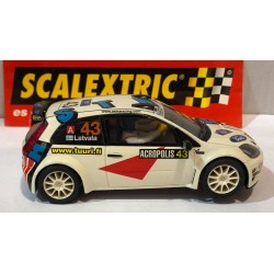 SLOT CAR SCX SCALEXTRIC 6162 FORD FIESTA JWRC -43 J.M.LATVALA