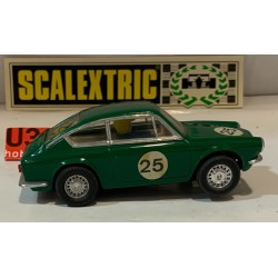 SLOT CAR SCX SCALEXTRIC EXIN C-42 TC SEAT 850 COUPE ABARTH  -25 VERDE RACE TUNED