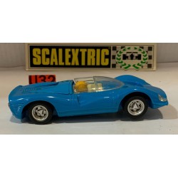 SLOT CAR SCX SCALEXTRIC EXIN C-41 FERRARI GT 330 AZUL HECHO EN MEXICO